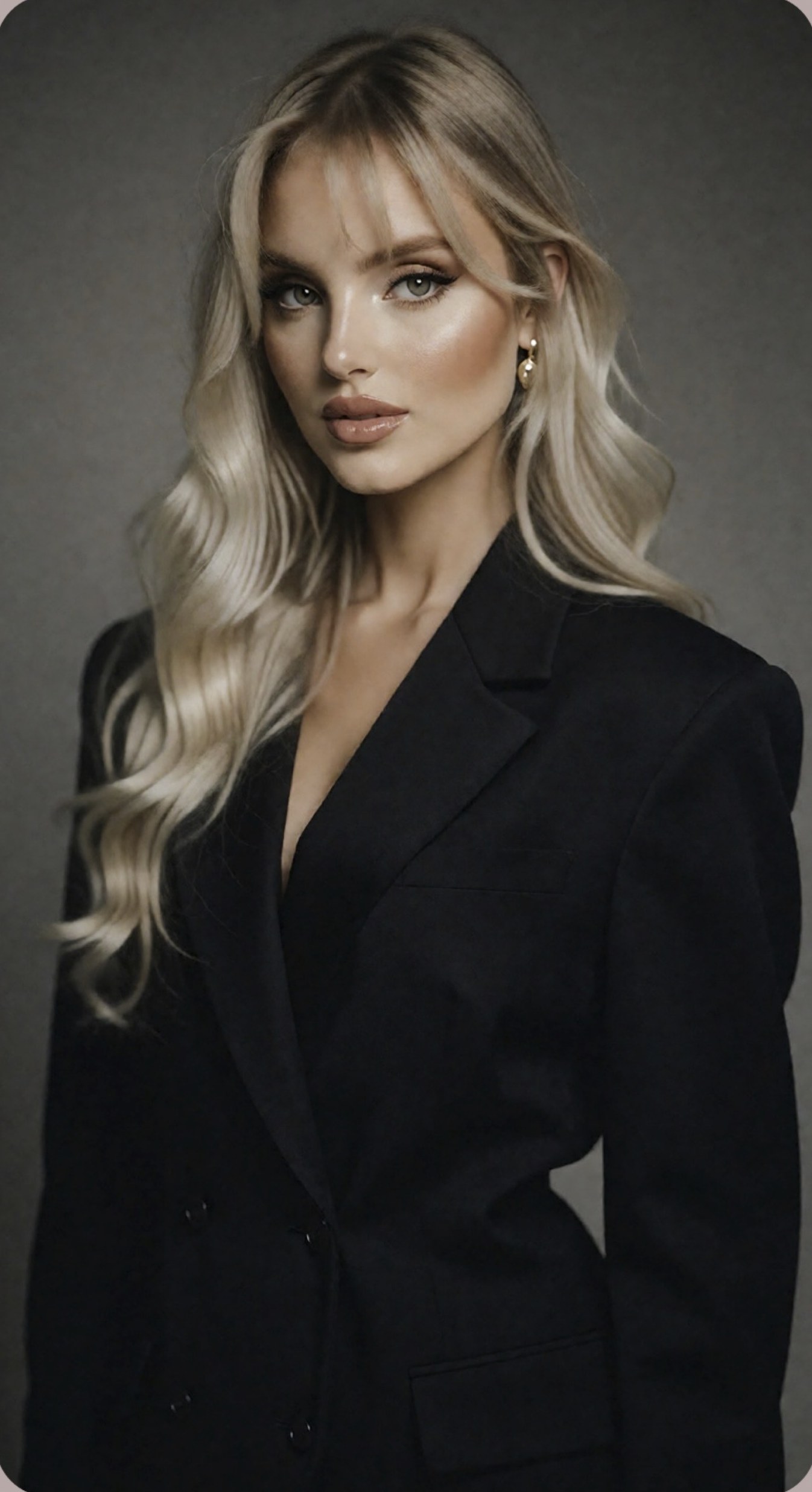 Allison Hernandez in a black blazer, facing the camera.